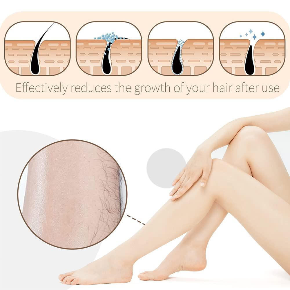 Crystal Hair Eraser – Painless Hair Removal & Exfoliation Tool for Smooth Skin